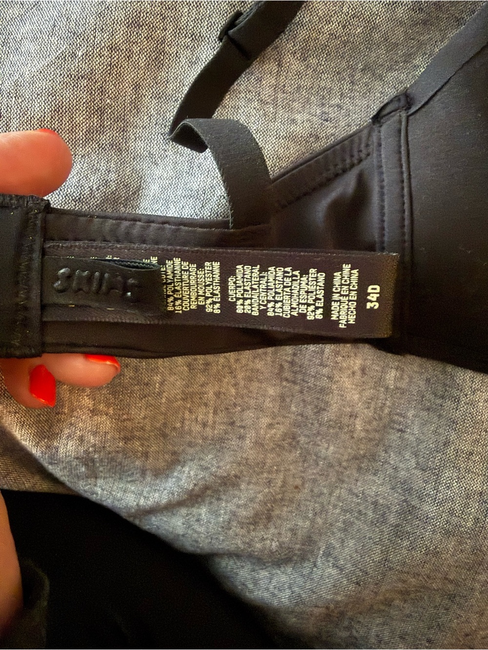 Skims wireless bra 34D